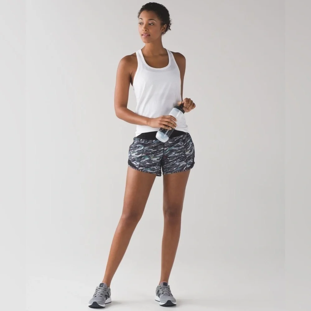 LULULEMON Hotty Hot Short (Long 4")
Mini Sweatr Multi Black / Black - Picture 1 of 11